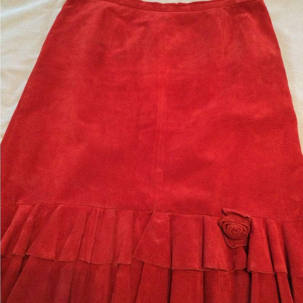 Live a Little Leather Skirt